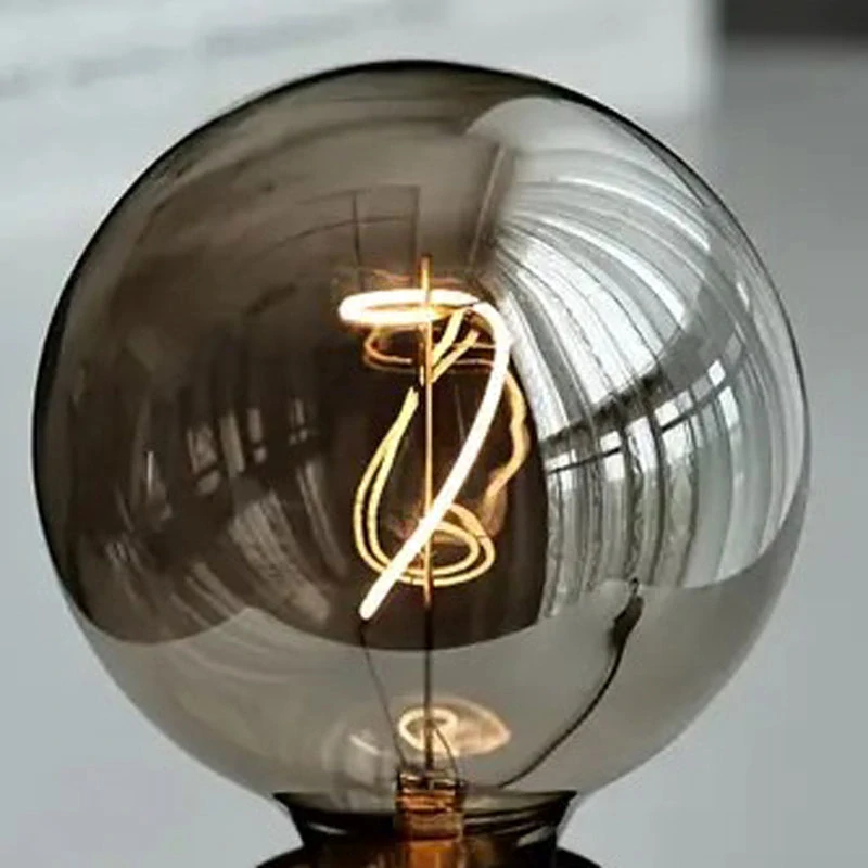 LED žárovka E27 temně zlaté světlo 2300K tepla bílá 2W 220V