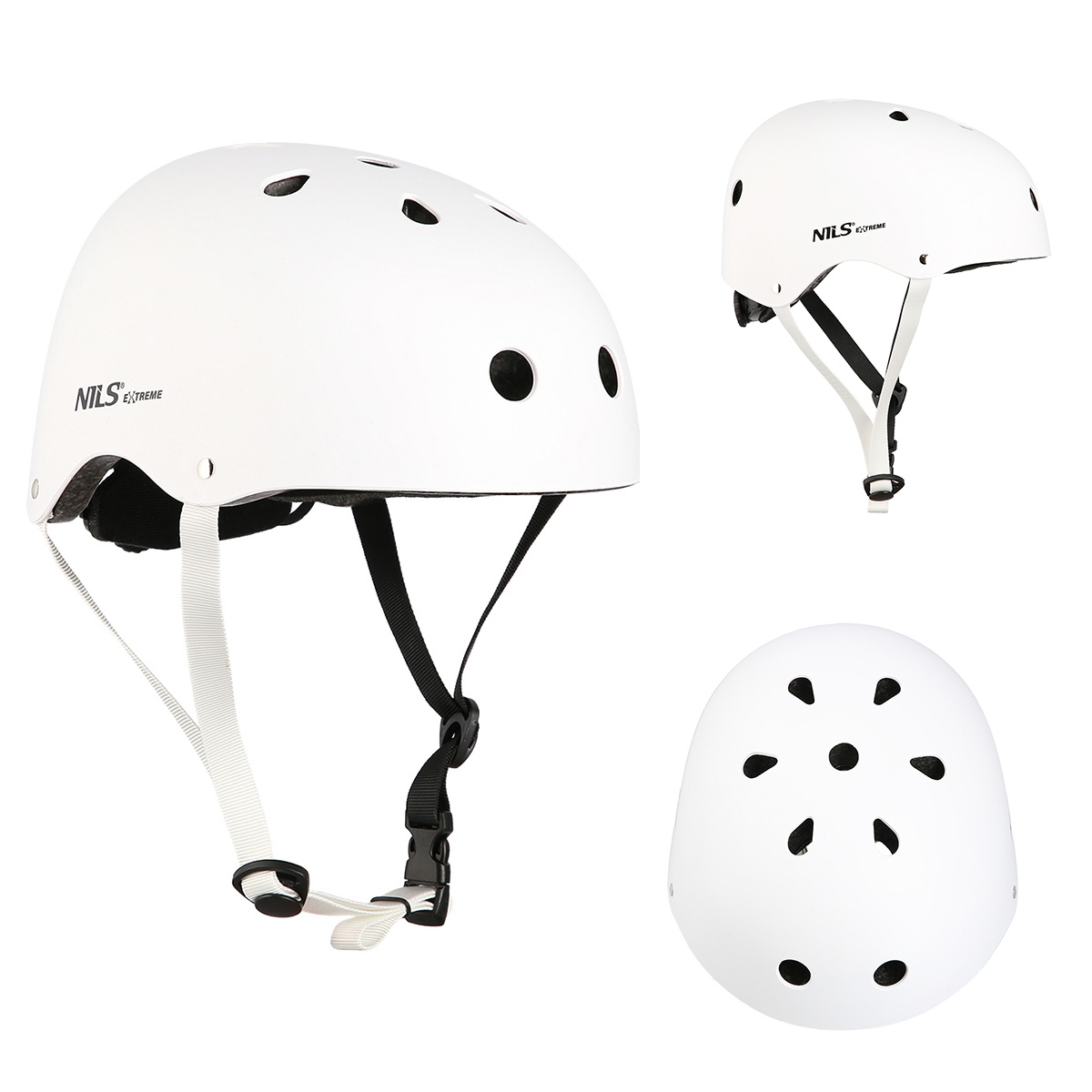 Helma NILS Extreme MTW001 bílá S(52-56cm)