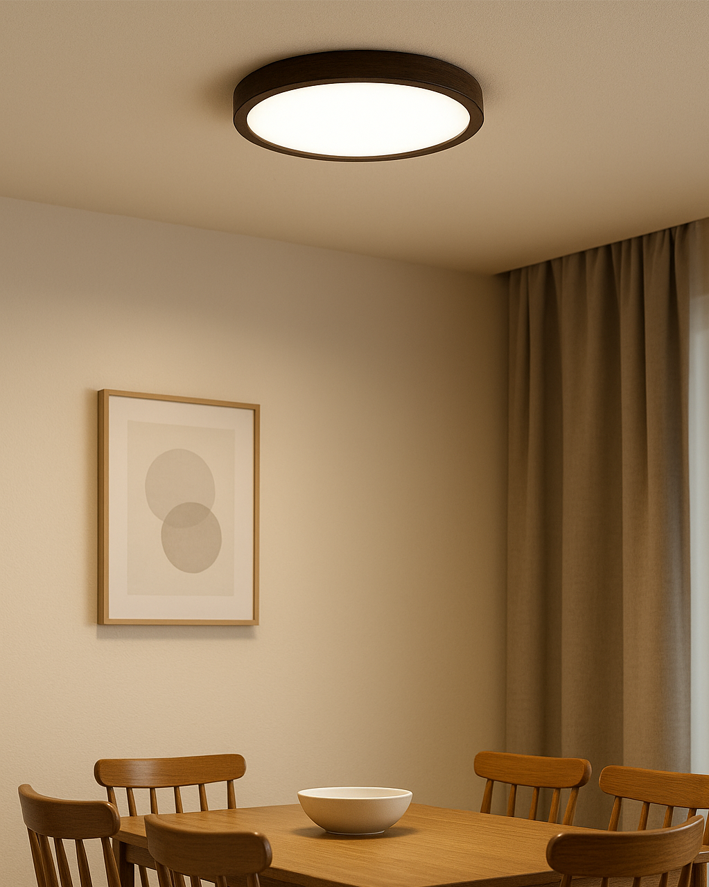 LED stropní 3CCT svítidlo TR-77S - 24W 2500lm ø30x2,5cm Trixline