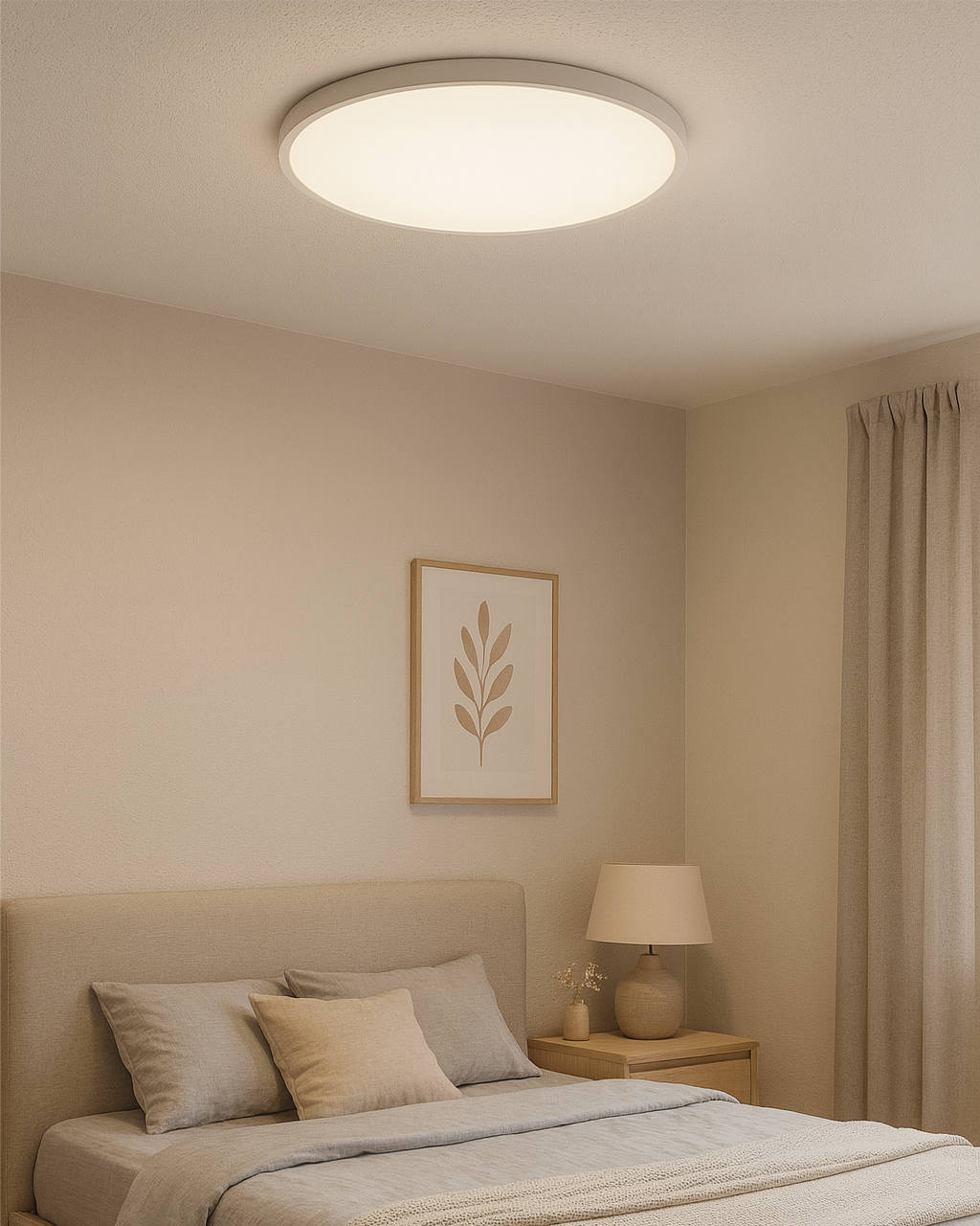 LED stropní 3CCT svítidlo TR-78S - 32W 3400lm ø40x2,5cm Trixline