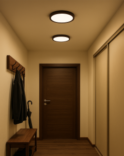 LED stropní 3CCT svítidlo TR-77S - 24W 2500lm ø30x2,5cm Trixline