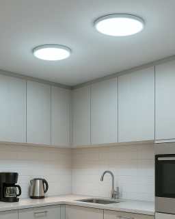 LED stropní 3CCT svítidlo TR-70S - 18W 1850lm ø23x2,5cm Trixline