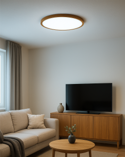 LED stropní 3CCT svítidlo TR-80S - 32W 3400lm ø40x2,5cm Trixline
