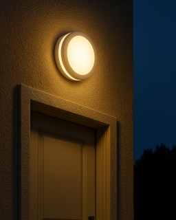 LED stropní CCT svítidlo s pohybovým senzorem TR-201MS - 20W 2050lm ø23x5,5cm Trixline