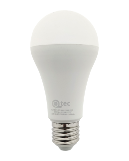 LED žárovka Qtec 19W A65 E27 2700K