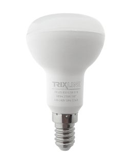 LED žárovka Trixline 6,5W 585lm E14 R50 teplá bílá
