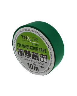PVC izolační páska TR-IT 103 10m, 0,13mm zelená TRIXLINE