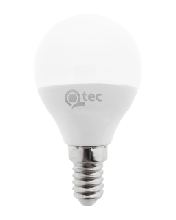 LED žárovka Qtec 5W P45 E14 neutrální bílá