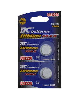 Lithiová knoflíková 3V baterie BC batteries CR 1220