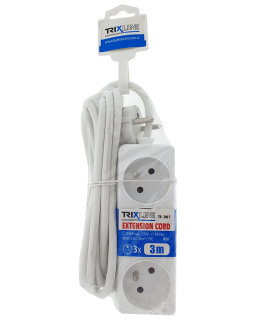 Prodlužovací přívod 3 zásuvky, 3m, TR 306 F TRIXLINE