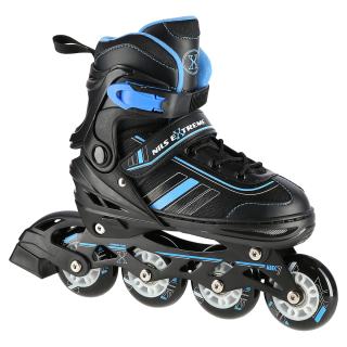 Brusle NILS Extreme NH18191 2v1 černo-modré S(29-33)