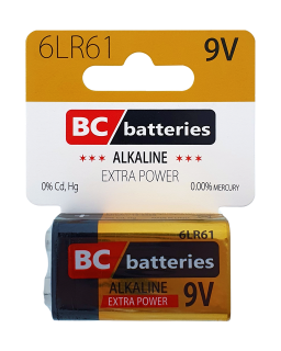 BC 6LR61 Extra Power Alkalická 9V/1ks