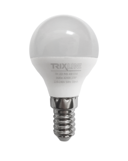 LED žárovka Trixline 4W 368lm E14 P45 neutrální bílá