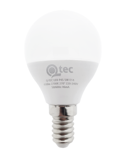 LED žárovka Qtec 5W P45 E14 2700K