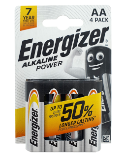ENERGIZER LR6 Alkalická AA / 4ks BLISTR