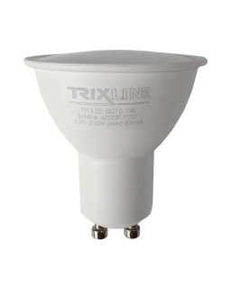LED žárovka Trixline 7W 644lm GU10 neutrální bílá