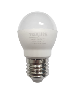 LED žárovka Trixline 8W 736lm E27 G45 neutrální bílá