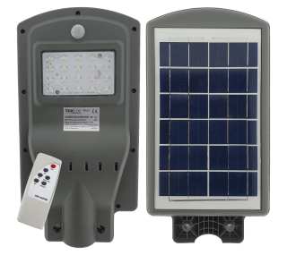 Solární 10W pouliční lampa s pohybovým senzorem TR 362S TRIXLINE