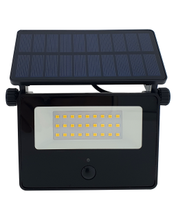 TR 385S LED Solární reflektor 5W 4200K s pohybovým senzorem Trixline