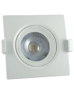 Bodové LED světlo 7W - čtvercové TR 417 / 9512 Bílá TRIXLINE
