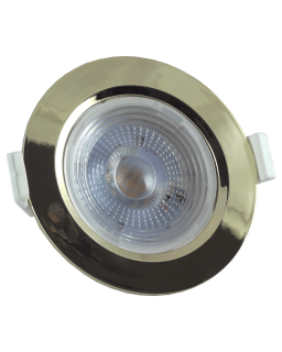 Bodové LED světlo 7W - kruhové TR 413 / 9482 Zlatá TRIXLINE