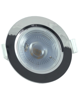 Bodové LED světlo 3W - kruhové TR 401 / 9369 TRIXLINE Stříbrná