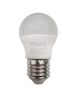 LED žárovka Trixline 4W 368lm E27 G45 neutrální bílá