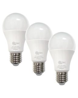 LED žárovky 11W/1012lm/A60/E27 neutrální bílá 3 PACK Qtec