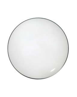 LED stropní svítidlo ESLA Q-245CP 18W 1530lm 4000K ø30cm/kruhové stříbrné QTEC