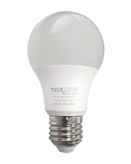 LED žárovka 8W 752lm E27 A60 studená bílá Trixline