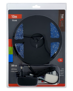 TR 648 Led pásek 24W RGB 10m s dálkovým ovladačem Trixline