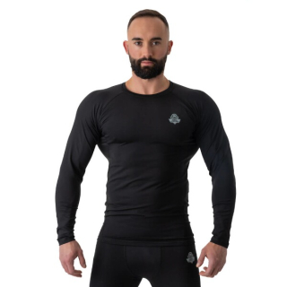 Pánské tréninkové tričko DBX BUSHIDO Rashguard RSL Black XXL