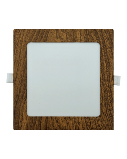 TR-150 LED panel 12W 1008lm 4200K dekor dřevo - čtvercový vestavný Trixline