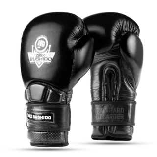Boxerské rukavice DBX BUSHIDO Warrior BLACK 16oz.