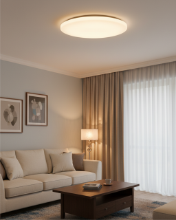 LED stropní svítidlo TR-603C - IPOLY 80W 7600lm ø78cm CCT + ovladač Trixline