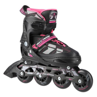 Kolečkové brusle NILS Extreme NA11002 A růžové M(35-38)
