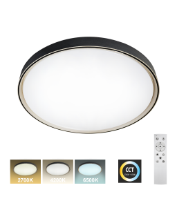 LED stropní svítidlo TR-617C - EBRO 36W 3420lm ø50cm CCT + ovladač Trixline
