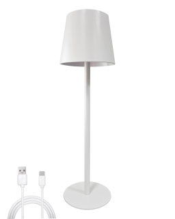 TR-102M LED stolní nabíjecí lampa - bílá Trixline