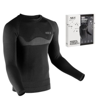 Pánské termo tričko NILS Magnus BTK0464 černé 2XL/3XL