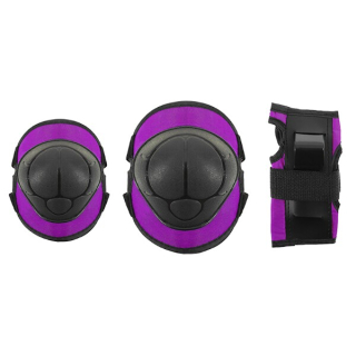 Souprava chráničů NILS EXTREME H110 fialová S