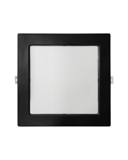 Q-60M LED panel 18W 1980lm 4000K černý - čtvercový přisazený Qtec