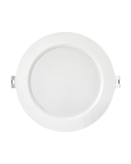 Q-102P LED panel 9W 990lm 4000K bílý - kruhový vestavný Qtec