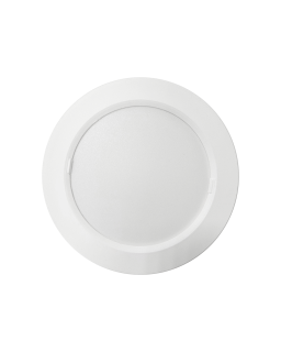 Q-110P LED panel 6W 660lm 4000K bílý - kruhový přisazený Qtec