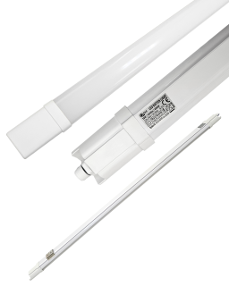 Q-180M LED Batten Light 18W 1830lm 4000K Qtec