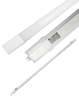 Q-240M LED Batten Light 24W 2500lm 4000K Qtec