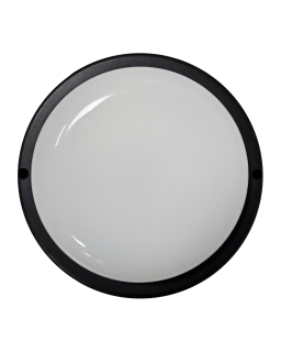 LED stropní svítidlo Q-43A 15W 1350lm 4200K IP64 - černé QTEC