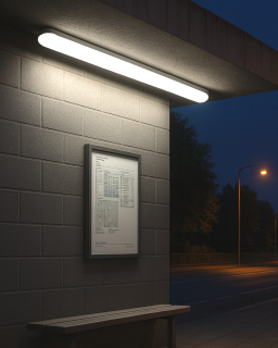 Q-125 TRI-PROOF LED 36W IP65 Prachotěsné svítidlo Qtec