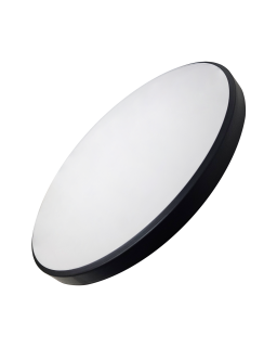 Q-254MS Led svítidlo se senzorem pohybu MARNA 18W 1530lm 4000K ø30cm/kruhové černé QTEC