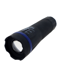 Ruční LED svítilna se zoomem TR 312R modrá, ABS/1W