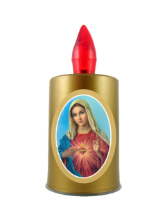BC-181 Hřbitovní svíčka s motivem Panny Marie